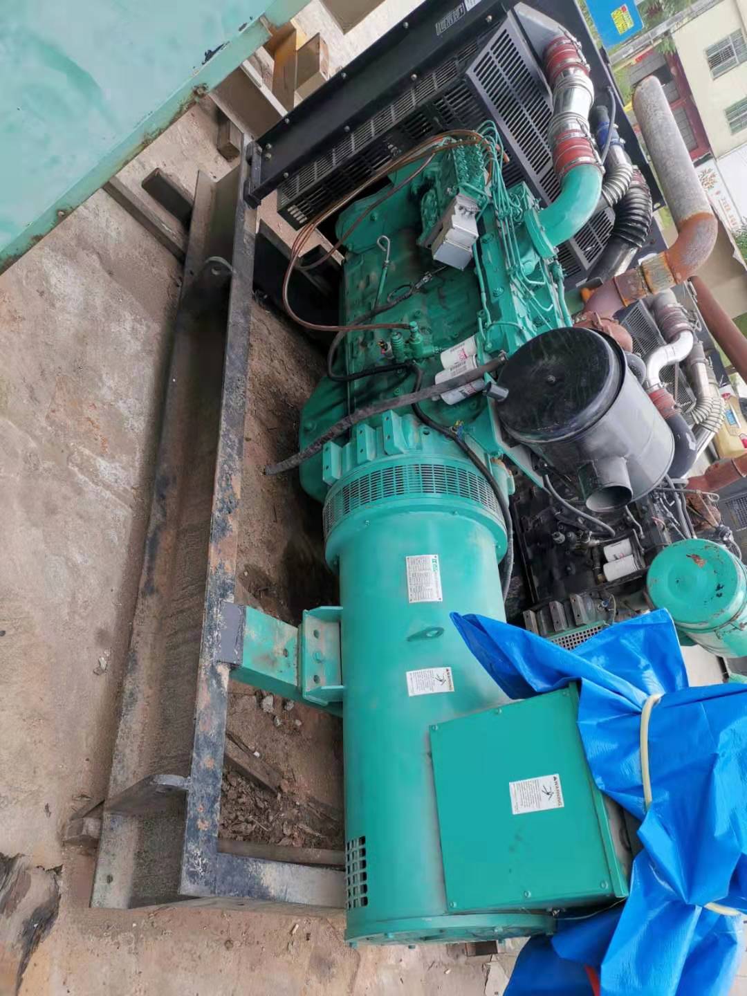珠海尼威激光有限公司租用一台150kw柴油发电机组